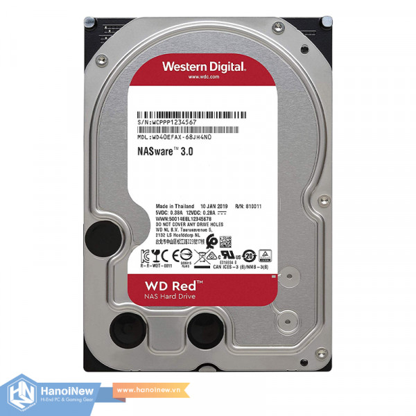 HDD WD Red 3TB 3.5 inch - 6Gb/s, 256MB Cache, 5400rpm