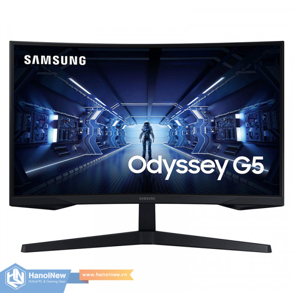 Màn Hình Samsung Odyssey G5 LC27G55TQWEXXV 27 inch QHD VA 144Hz 1ms Curved