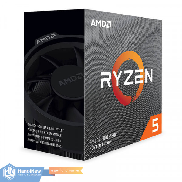 CPU AMD Ryzen 5 3600X (3.8GHz up to 4.4GHz, 6 Cores 12 Threads, 32MB Cache, Socket AMD AM4)