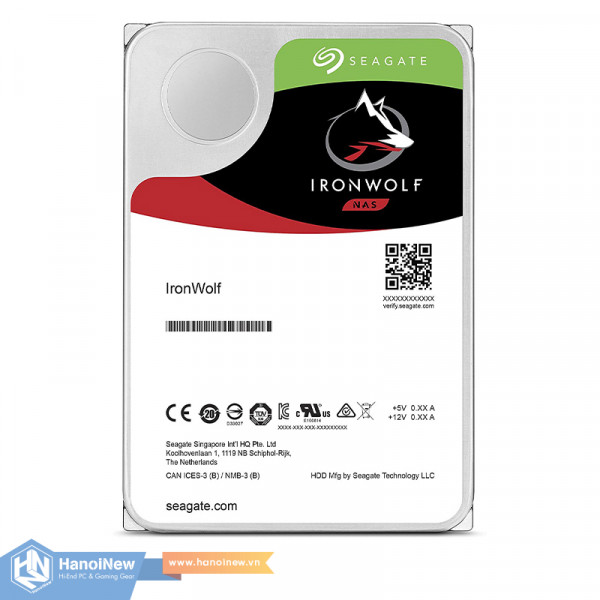 HDD Seagate IronWolf 8TB 3.5 inch - 6Gb/s, 256MB Cache, 7200rpm