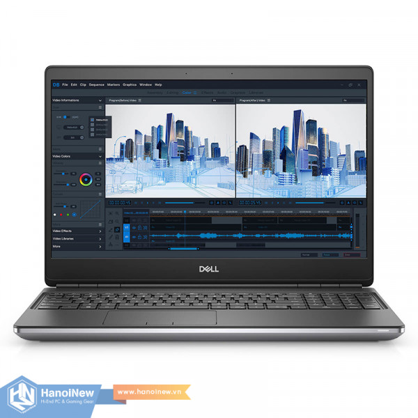 Laptop Dell Mobile Precision 7560 (Core i7-11850H | 16GB | 512GB | RTX A4000 8GB | 15.6 inch FHD | Ubuntu Linux 20.04)