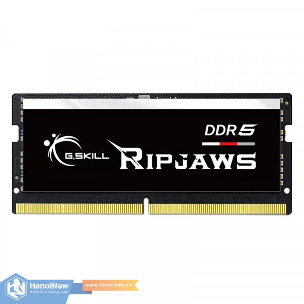 RAM G.SKILL Ripjaws 16GB (1x16GB) DDR5 5200MHz SODIMM F5-5200S3838A16GX1-RS