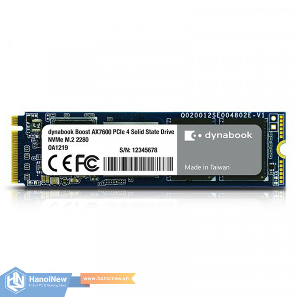 SSD Dynabook AX7600 1TB M.2 NVMe PCIe Gen 4 x4