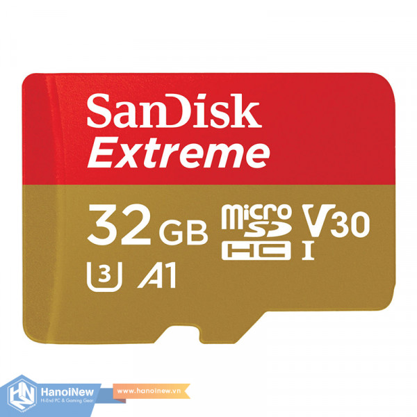 Thẻ Nhớ MicroSDHC SanDisk Extreme 32GB