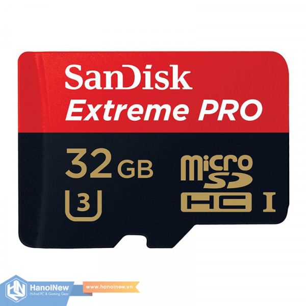 Thẻ Nhớ MicroSDHC SanDisk Extreme Pro 32GB