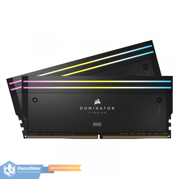 RAM Corsair Dominator Titanium RGB Black 64GB (2x32GB) DDR5 6400MHz