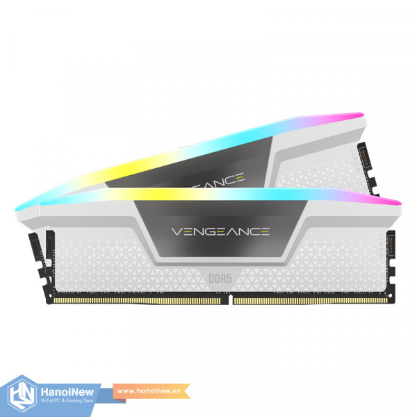 RAM Corsair Vengeance RGB White 64GB (2x32GB) DDR5 5600MHz